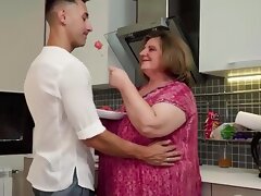 Fucking a fat mother-in-law is